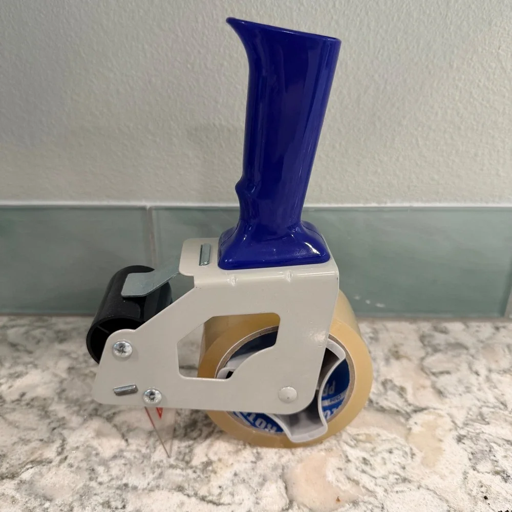 Lot of 3 Packing Tape Gun Dispensers with 2